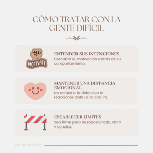Cómo tratar con la gente difícil