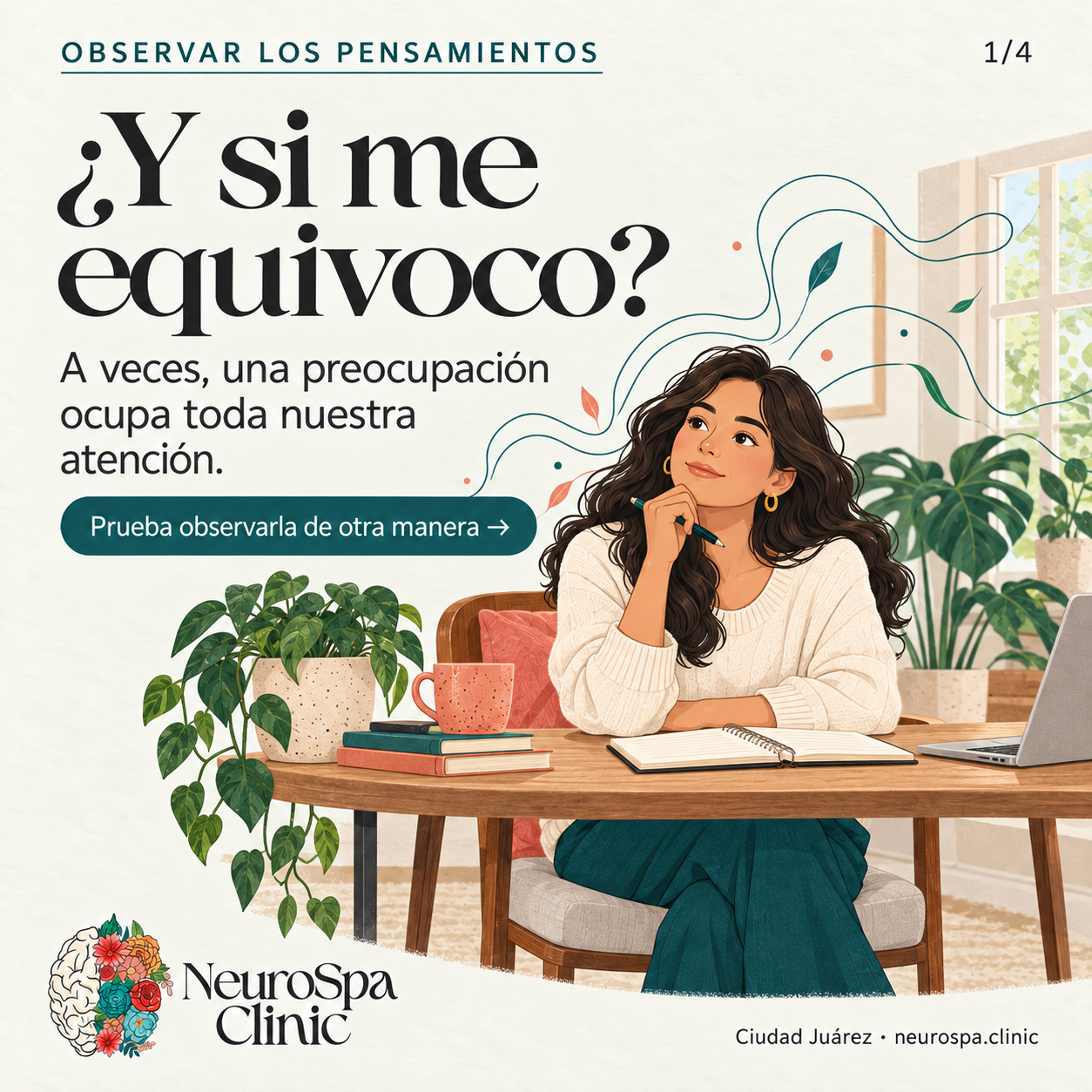 ¿Y si me equivoco? Una invitación a observar una preocupación de otra manera.