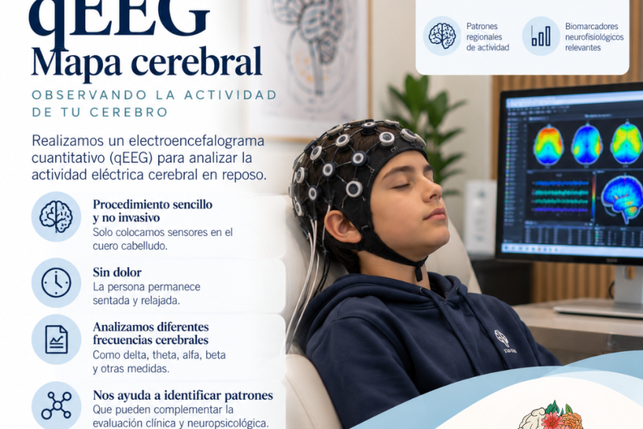 Día 3 en NeuroSpa: qEEG o mapa cerebral para analizar la actividad eléctrica del cerebro