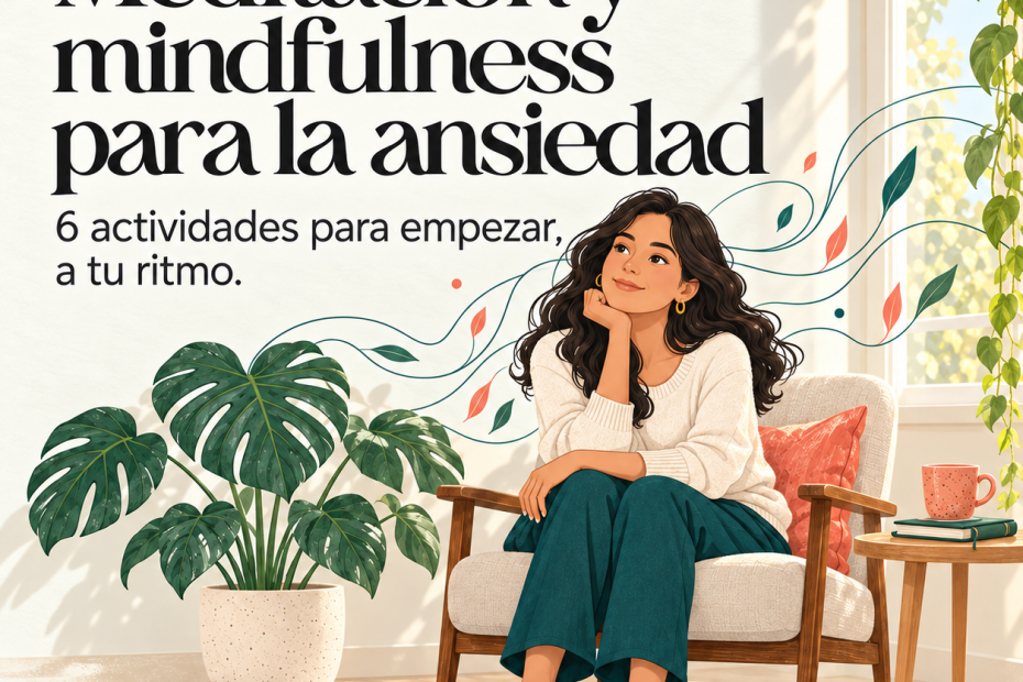 Guía gratuita de meditación y mindfulness para la ansiedad: seis actividades para empezar a tu ritmo, de NeuroSpa Clinic en Ciudad Juárez.